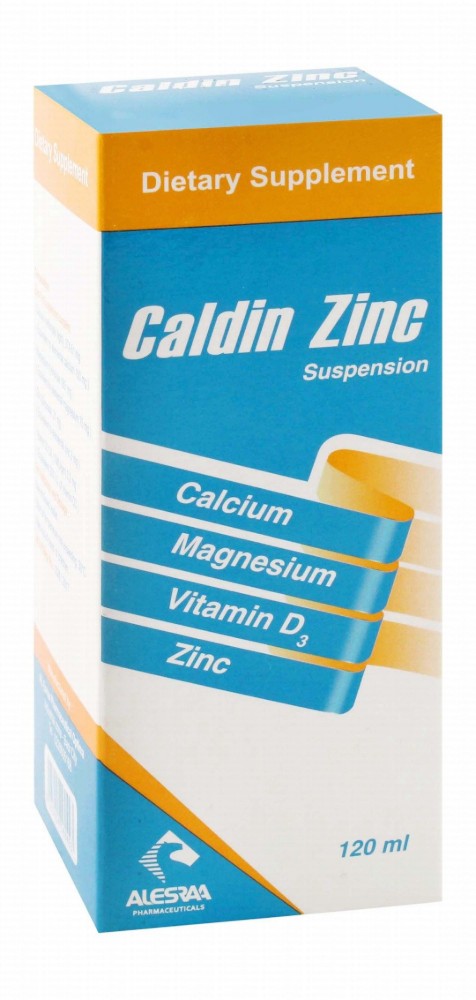 Caldin Zinc Supplement with Calcium, Magnesium & Vitamin D3