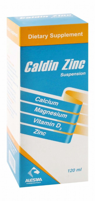 Caldin Zinc Supplement with Calcium, Magnesium & Vitamin D3