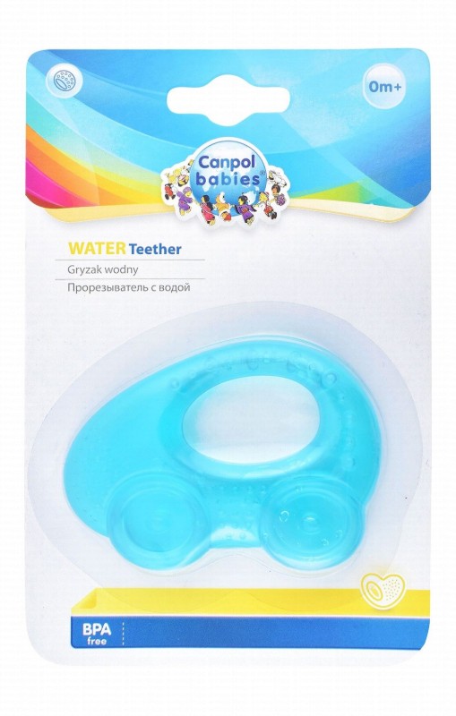 Canpol Babies Blue Water Teether (0+ Months) - BPA free
