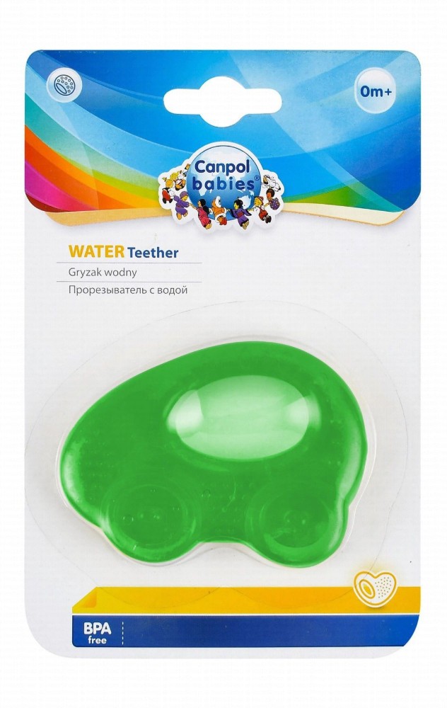 Canpol Babies Green Water Teether (0+ Months) - BPA free