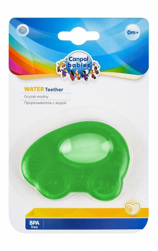 Canpol Babies Green Water Teether (0+ Months) - BPA free