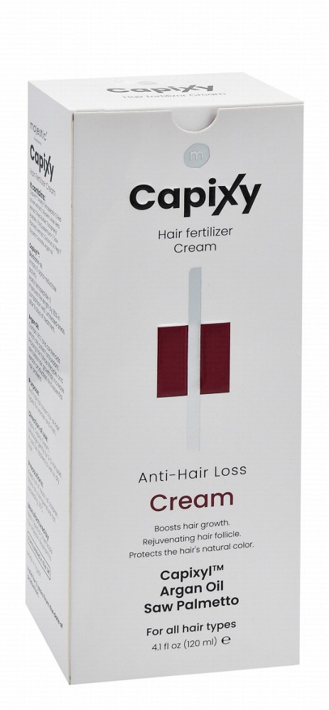 Capixy Anti-Hair Loss Tonic Cream with L-Arginine for All Hair Types