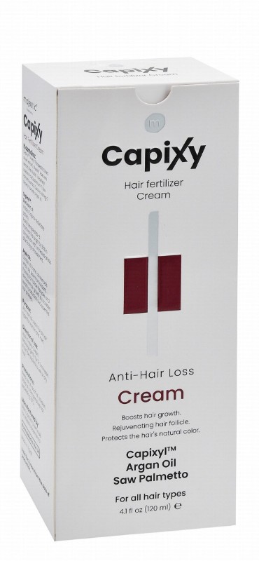 Capixy Anti-Hair Loss Tonic Cream with L-Arginine for All Hair Types