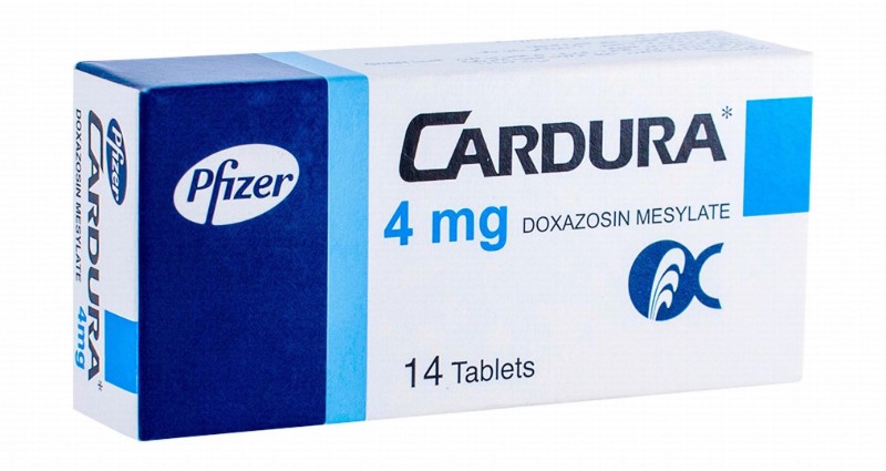 Cardura 4mg Doxazosin Mesylate