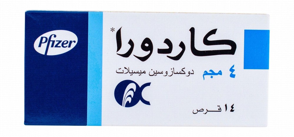 Cardura 4mg Doxazosin Mesylate