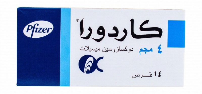 Cardura 4mg Doxazosin Mesylate