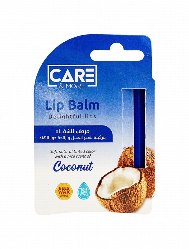 Care & More Lip Balm Coconut Scent