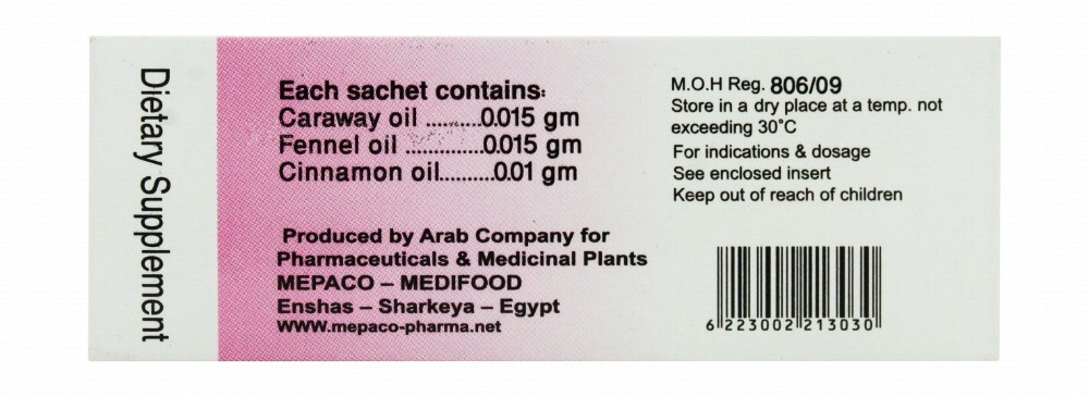 Carminex Effervescent Granule Sachets