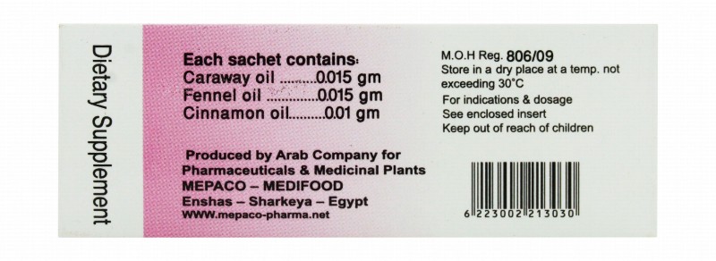Carminex Effervescent Granule Sachets