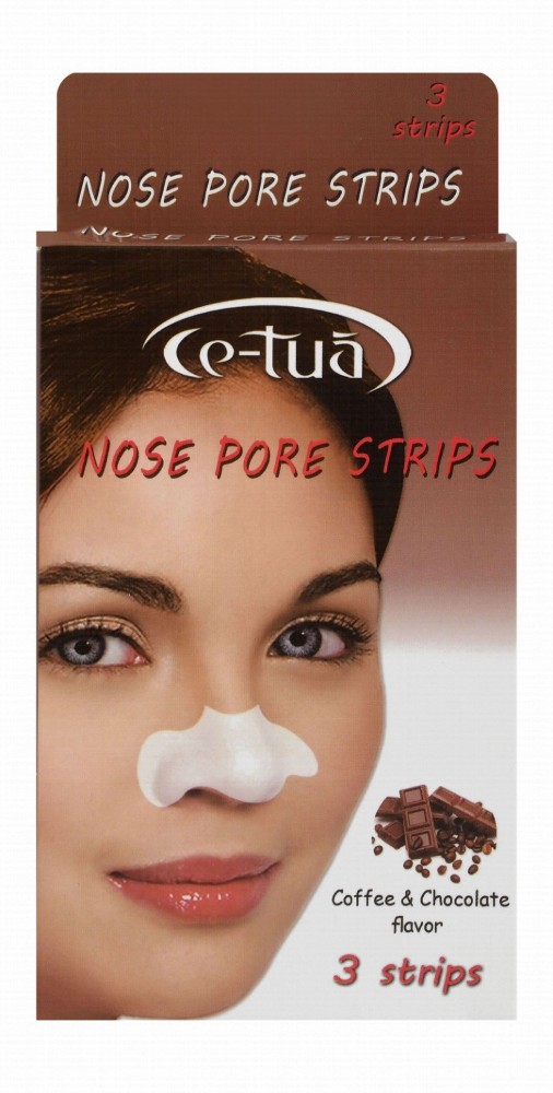 Ce-Tua Purifying & Anti-Blackheads Nose Strips Coffee & Chocolate Scent