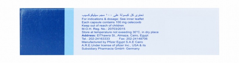 Celebrex 100mg Celecoxib