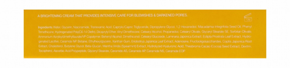Celimax Brightening & Anti-Dark Spot Face Cream with Niacinamide, Tranexamic Acid & Melazero