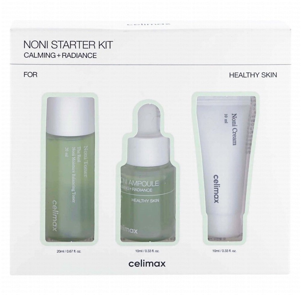 Celimax Calming & Radiance Noni Starter Facial Care Kit