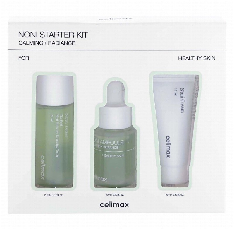 Celimax Calming & Radiance Noni Starter Facial Care Kit