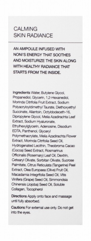 Celimax Noni Energy Calming Face Ampoule with Panthenol & Collagen