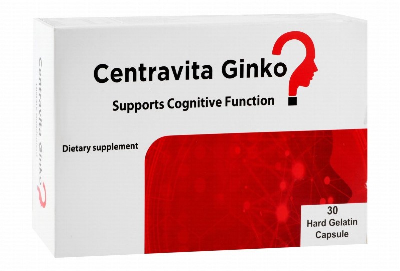 Centravita Ginko Cognitive Functions Support Supplement