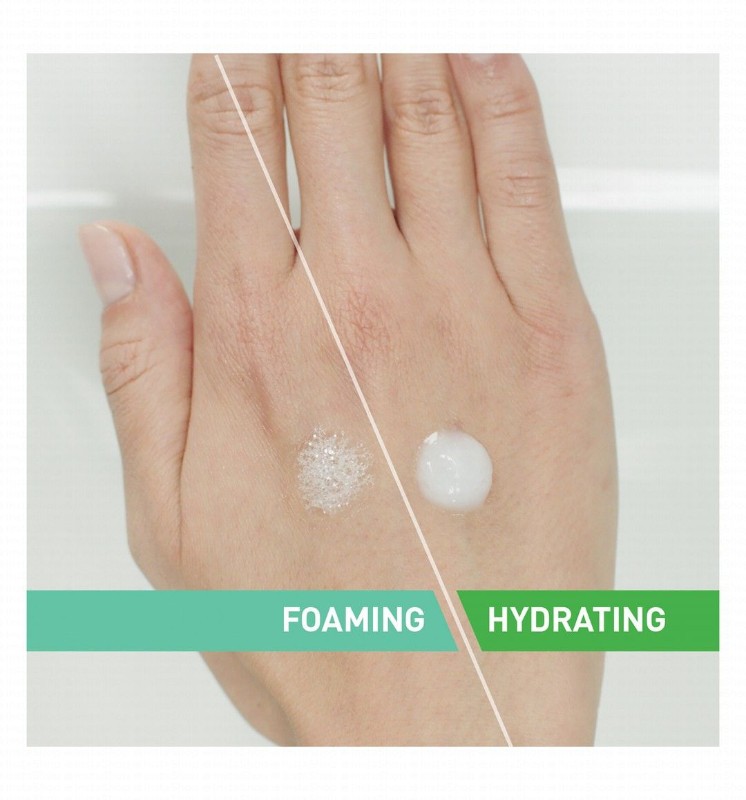 CeraVe Hypoallergenic Foaming Face & Body Cleanser with Ceramide, Niacinamide & Hyaluronic Acid for Normal & Oily Skin - fragrance free