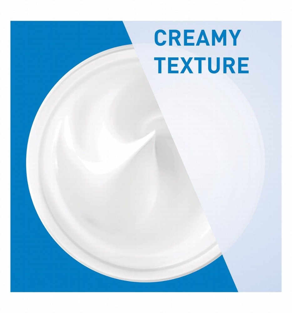 CeraVe Hypoallergenic Moisturizing Face & Body Cream with Ceramides & Hyaluronic Acid for Dry to Very Dry Skin - perfume free, non comedogenic