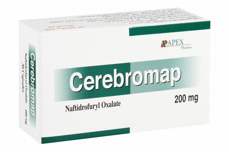 Cerebromap 200mg Naftidrofuryl Oxalate