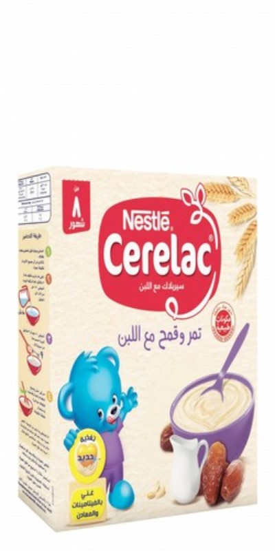 Cerelac Infant Cereal with Dates, Wheat & Milk (8+ Months)