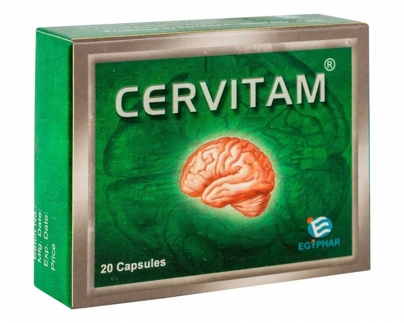 Cervitam 400mg Piracetam & 20mg Vincamine