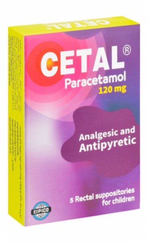 Cetal 120mg Paracetamol Antipyretic & Analgesic
