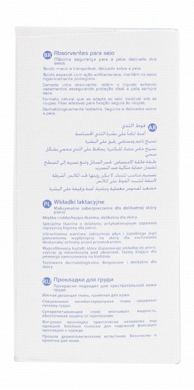 Chicco Antibacterial Leakproof Breast Pads