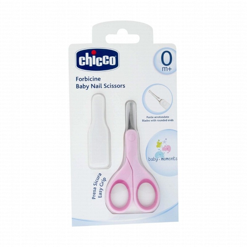 Chicco Forbicine Pink Nail Scissors for Babies (0+ Months)