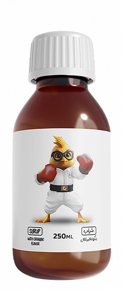 Chicks Vit Kids Supplement Syrup Orange Flavor with Multivitamin & Mineral for Immune System, Vision & Bones