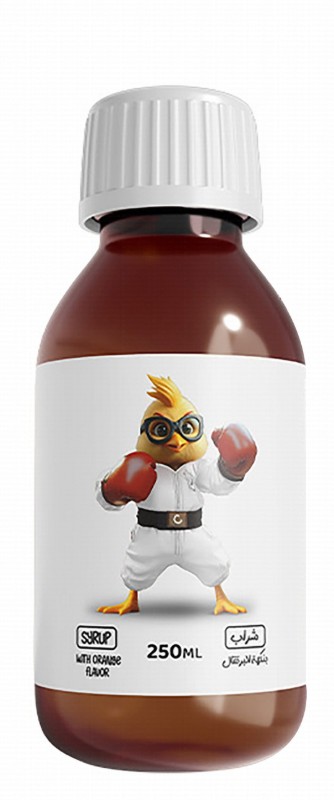 Chicks Vit Kids Supplement Syrup Orange Flavor with Multivitamin & Mineral for Immune System, Vision & Bones