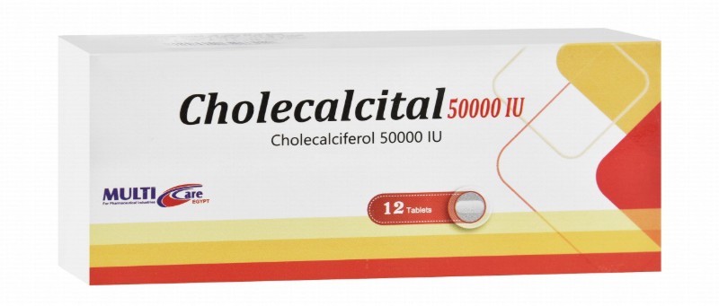Cholecalcital 50000 IU Cholecalciferol Supplement