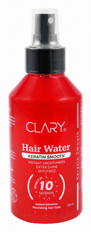 Clary Anti-Frizz Nourishing Keratin Smooth Hair Water
