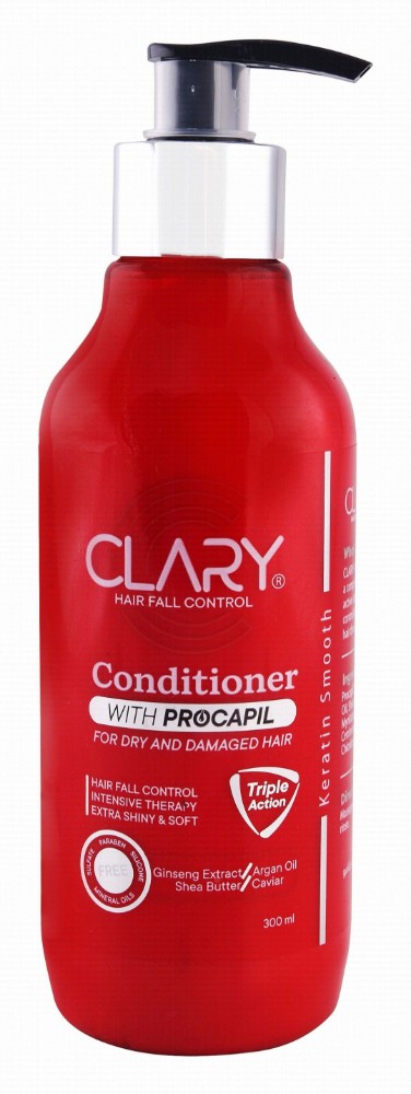 Clary Anti-Hair Fall Conditioner with Procapil for Dry & Damaged Hair - parabens free, silicone free, sulfate free