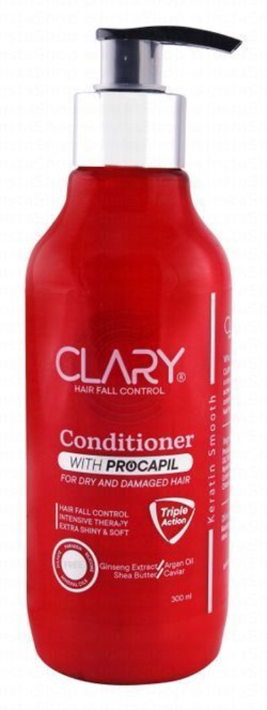 Clary Anti-Hair Fall Conditioner with Procapil for Dry & Damaged Hair - parabens free, silicone free, sulfate free