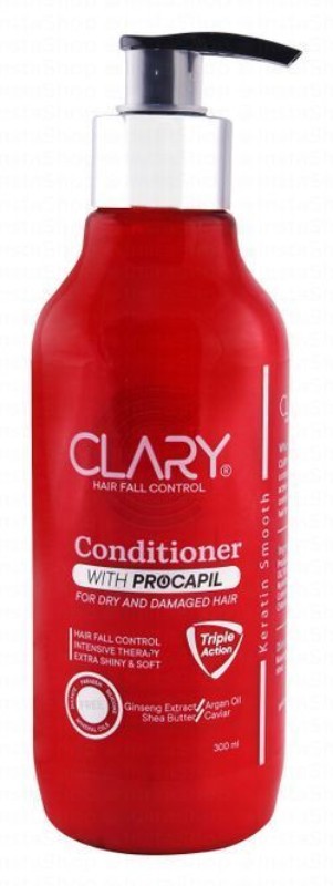 Clary Anti-Hair Fall Conditioner with Procapil for Dry & Damaged Hair - parabens free, silicone free, sulfate free