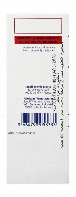 Clexane 2000 IU Enoxaparin Sodium Solution with 0.2ml Water Syringes