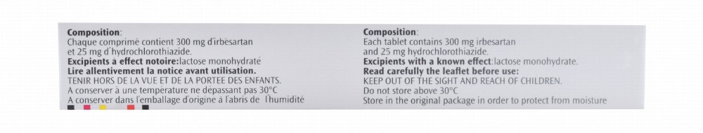 Co Aprovel 300mg Irbesartan & 25mg Hydrochlorothiazide
