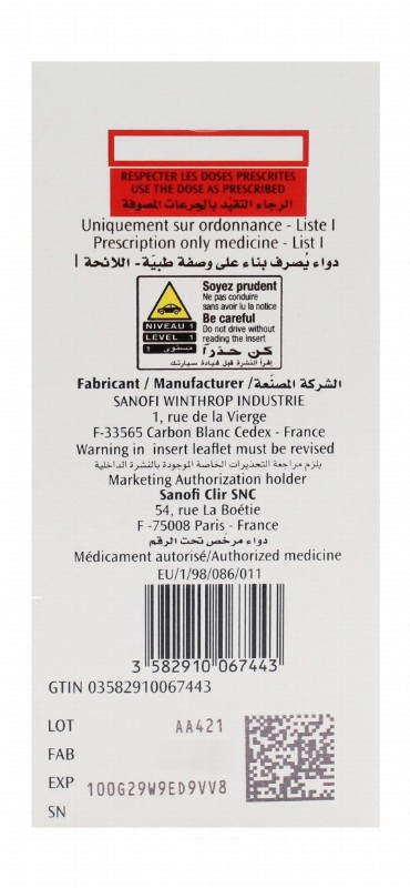 Coaprovel 150mg Irbesartan & 12.5mg Hydrochlorotiazide