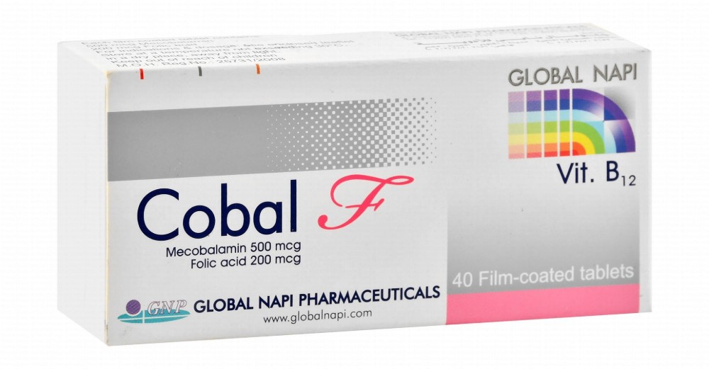 Cobal F 500mcg Mecobalamin