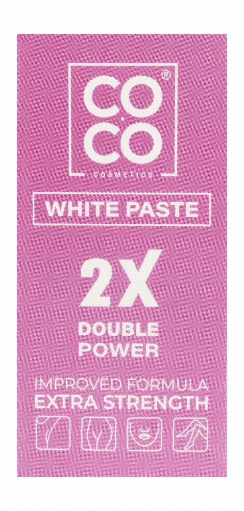 Coco Washable White Paste Hair Remover Passion Fruit Scent for Face & Sensitive Areas