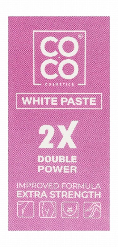 Coco Washable White Paste Hair Remover Passion Fruit Scent for Face & Sensitive Areas