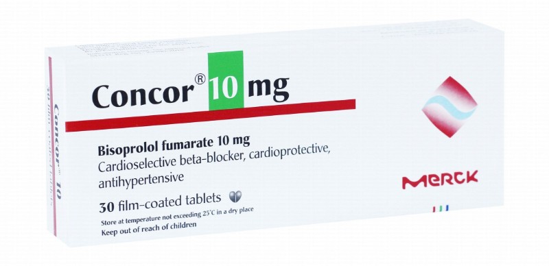 Concor 10mg Bisoprolol Fumarate