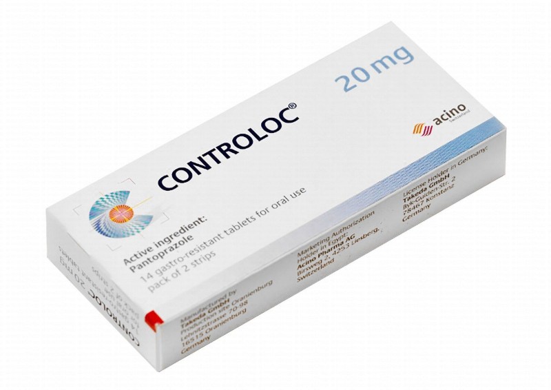 Controloc 20mg Pantoprazole Sodium Sesquihydrate