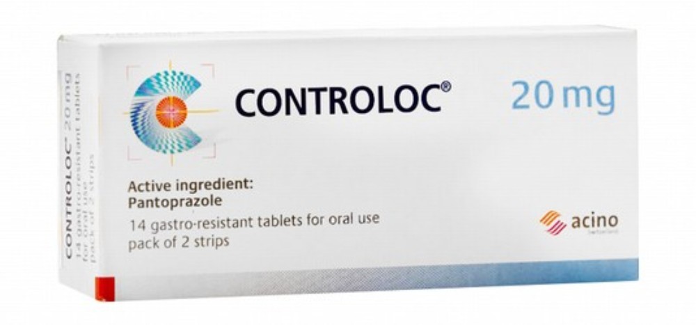 Controloc 20mg Pantoprazole Sodium Sesquihydrate
