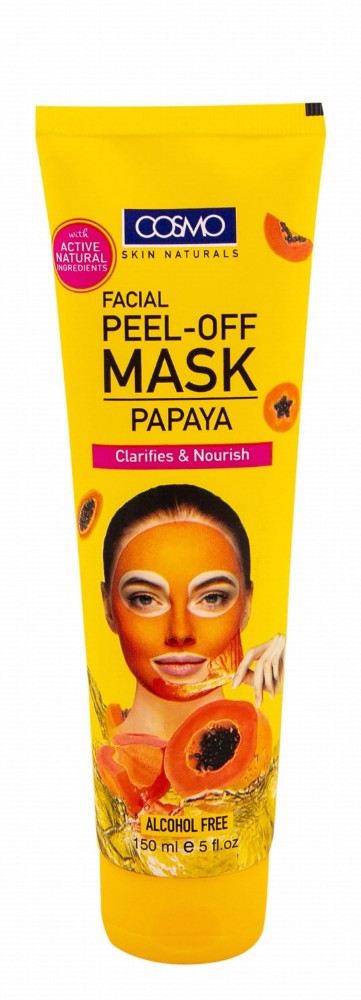 Cosmo Nourishing Facial Peel-Off Mask Papaya Scent - alcohol free