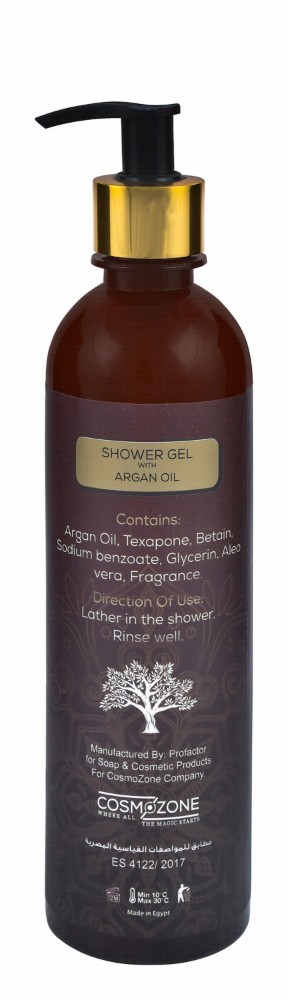 Cosmo Zone Argazone Shower Gel with Argan Oil