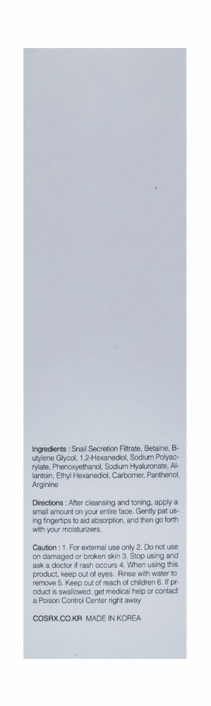Cosrx Advanced Snail 96 Smoothing Mucin Power Facial Essence
