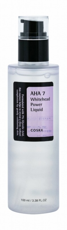 Cosrx AHA 7 Exfoliating Whitehead Power Liquid Facial Essence with Glycolic Acid