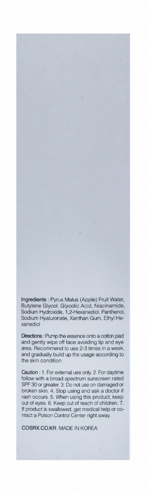 Cosrx AHA 7 Exfoliating Whitehead Power Liquid Facial Essence with Glycolic Acid
