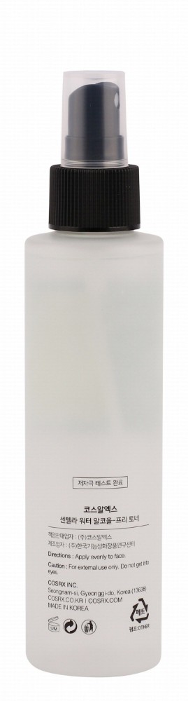 Cosrx Centella Water Replenishing, Moisturizing & Relieving Facial Toner for Irritated Skin - alcohol free